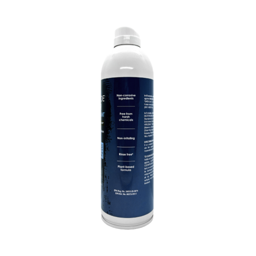 Right side label - photo of LUCAS-CIDE Clipper Cleanfectant 16 oz. spray