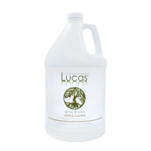 Lucas Acrylic Cleaner - Gallon