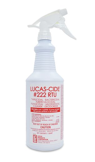 Lucas-Cide #222 RTU Hospital Grade Disinfectant