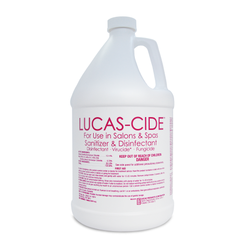 LUCAS-CIDE Concentrate Disinfectant Pink Gallon